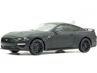 2019 Ford Mustang GT 5.0 Coupe Negro Mate 1:18 Diecast Masters 61005 Cochesdemetal.es