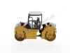 CARSDEMETAL.ES 2018 TANDEM ROLLER COMPACTOR VIBRATINE CAT CB-13 avec cabine ouverte 1:64 Diecast Masters 85630