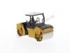 CARSDEMETAL.ES 2018 TANDEM ROLLER COMPACTOR VIBRATINE CAT CB-13 avec cabine ouverte 1:64 Diecast Masters 85630