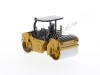 CARSDEMETAL.ES 2018 TANDEM ROLLER COMPACTOR VIBRATINE CAT CB-13 avec cabine ouverte 1:64 Diecast Masters 85630