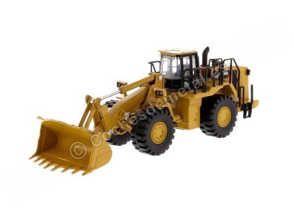 CARSDEMETAL.ES 2015 Wardrobe Caterpillar 988h jaune 1:64 Diecast Masters 85697