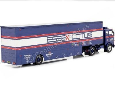 Cochesdemetal.es 1981 Trailer Volvo F89 Race Transport Essex Lotus 1:43 IXO Models TTR021 2