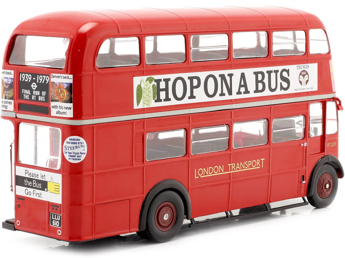 1939 AEC Regent III RT Autobús Urbano Londres Rojo 1:43 IXO Models