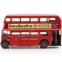 Cochesdemetal.es 1939 AEC Regent III RT Autobús Urbano Londres Rojo 1:43 IXO Models BUS030LQ