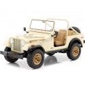 Cochesdemetal.es 1980 Jeep CJ-7 Golden Eagle Marfil 1:18 MC Group 18280