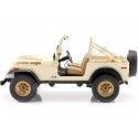 Cochesdemetal.es 1980 Jeep CJ-7 Golden Eagle Marfil 1:18 MC Group 18280