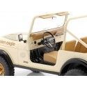 Cochesdemetal.es 1980 Jeep CJ-7 Golden Eagle Marfil 1:18 MC Group 18280