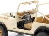 Cochesdemetal.es 1980 Jeep CJ-7 Golden Eagle Marfil 1:18 MC Group 18280