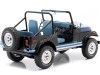 Cochesdemetal.es 1980 Jeep CJ-7 Renegade Negro / Azul 1:18 MC Group 18281