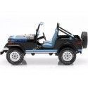 Cochesdemetal.es 1980 Jeep CJ-7 Renegade Negro / Azul 1:18 MC Group 18281