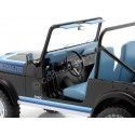 Cochesdemetal.es 1980 Jeep CJ-7 Renegade Negro / Azul 1:18 MC Group 18281
