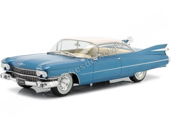 Cochesdemetal.es 1959 Cadillac Eldorado Azul Metalizado 1:24 WhiteBox 124103