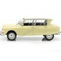 Carsdemetal.es 1961 Citroen Ami 6 Jaune / blanc 1:24 Whitebox 124104