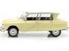 Carsdemetal.es 1961 Citroen Ami 6 Jaune / blanc 1:24 Whitebox 124104