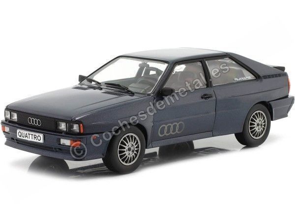 Cochesdemetal.es 1980 Audi Quattro Azul Metalizado 1:24 WhiteBox 124102