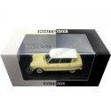 Carsdemetal.es 1961 Citroen Ami 6 Jaune / blanc 1:24 Whitebox 124104