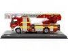 Cochesdemetal.es 2013 Mercedes-Benz Atego DLK 23/12 Bomberos Garmisch-Partenkirchen 1:43 Modèles IXO TRF020S