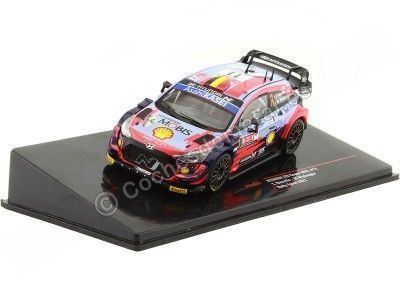 Cochesdemetal.es 2021 Hyundai i20 Coupe WRC Nº 11 T.Neuville/M.Wydaeghe Rally Ypres 1:43 IXO Models RAM804
