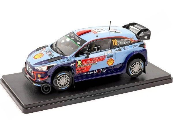 Cochesdemetal.es 2018 Hyundai i20 WRC Nº16 Dani Sordo/Del Barrio Rallye Portugal 1:24 Editorial Salvat RAL05