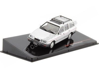 Cochesdemetal.es 1986 Ford Sierra Turnier Ghia Plateado 1:43 IXO Models CLC391N