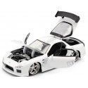 Cochesdemetal.es 1993 Mazda RX-7 "Fast & Furious" Blanco 1:24 Jada Toys 32607 253203065