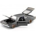 Cochesdemetal.es 1968 Dodge Charger Widebody "F9 The Fast Saga" Fast & Furious IX Negro Mate 1:24 Jada Toys 32641/253203075