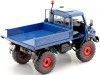 CARSDEMETAL.ES 1966 Mercedes-Benz Unimog 406 4x4 fermé avec des hauts bleus 1:18 Schuco 45004400