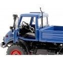CARSDEMETAL.ES 1966 Mercedes-Benz Unimog 406 4x4 fermé avec des hauts bleus 1:18 Schuco 45004400