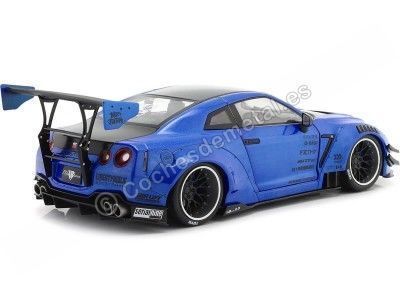 2020 Nissan GT-R (R35) T2 LB-Works Azul Metalizado 1:18 Solido S1805801 Cochesdemetal.es 2