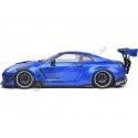Cochesdemetal.es 2020 Nissan GT-R (R35) T2 LB-Works Azul Metalizado 1:18 Solido S1805801