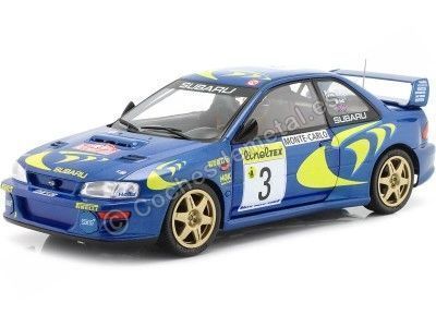 1998 Subaru Impreza S5 WRC Nº3 McRae/Grist Rally De Monte Carlo 1:18 Solido S1807402 Cochesdemetal.es