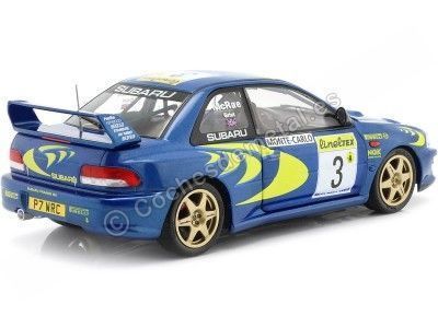 1998 Subaru Impreza S5 WRC Nº3 McRae/Grist Rally De Monte Carlo 1:18 Solido S1807402 Cochesdemetal.es 2