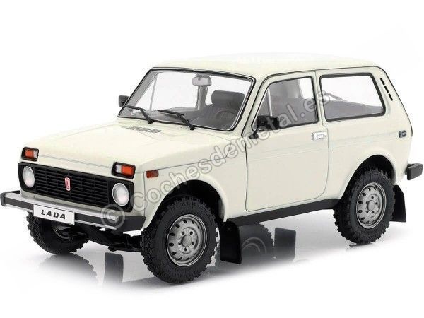 Cochesdemetal.es 1980 Lada Niva Blanco Crema 1:18 Solido S1807301