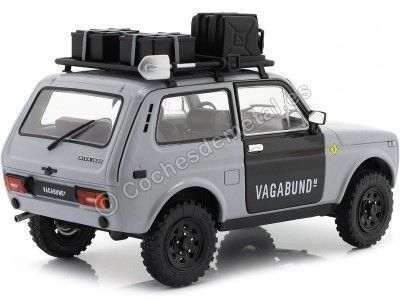 Cochesdemetal.es 1980 Lada Niva "Vlada" Con Baca Gris/Negro 1:18 Solido S1807302 2