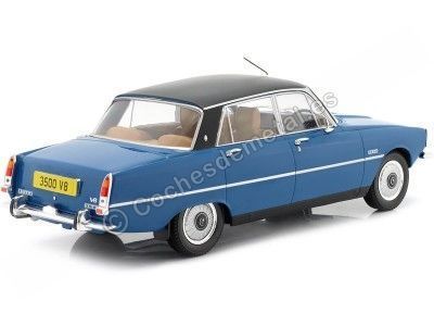 Cochesdemetal.es 1968 Rover 3500 V8 (P6) Azul/Negro 1:18 MC Group 18289 2