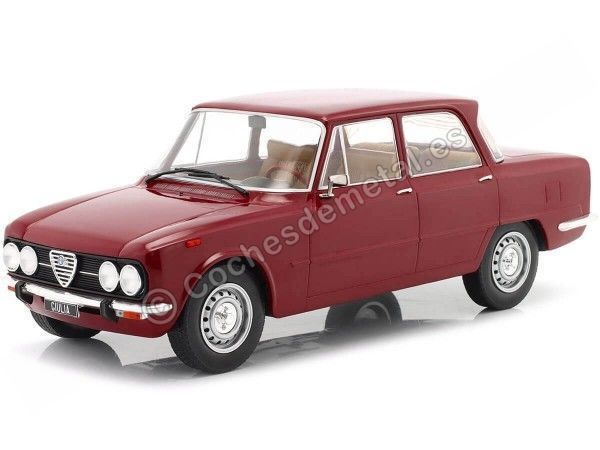 Cochesdemetal.es 1974 Alfa Romeo Giulia Nuova Super 1600 Granate 1:18 MC Group 18308