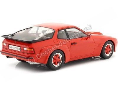 Cochesdemetal.es 1981 Porsche 924 Carrera GT Rojo con Llantas Rojas 1:18 MC Group 18302 2