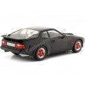 Carsdemetal.ES 1981 Porsche 924 GT Black Carrera avec pneus rouges 1:18 MC Group 18304