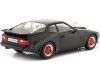 Carsdemetal.ES 1981 Porsche 924 GT Black Carrera avec pneus rouges 1:18 MC Group 18304