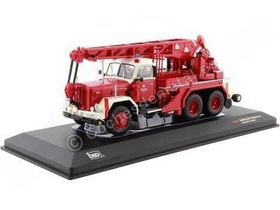 Cochesdemetal.es 1959 Magirus Uranus KW 16 Feuerwehr Frankfurt / Main 1:43 IXO Models TRF017S