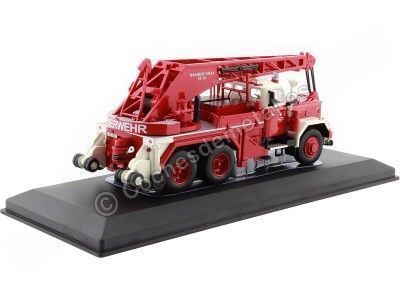 Cochesdemetal.es 1959 Magirus Uranus KW 16 Feuerwehr Frankfurt / Main 1:43 IXO Models TRF017S 2