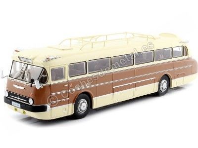 Cochesdemetal.es 1972 Autobús Ikarus 66 Beige/Marrón 1:43 IXO Models BUS032LQ