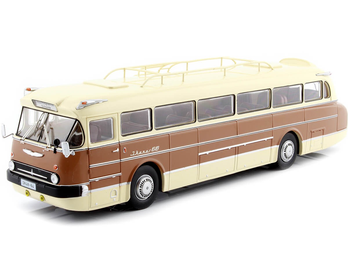 1972 Ikarus 66 Beige/Marrón 1:43 IXO Models BUS032LQ