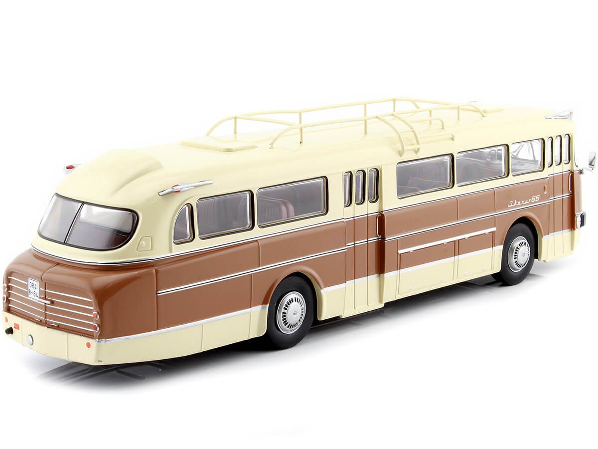 1972 Ikarus 66 Beige/Marrón 1:43 IXO Models BUS032LQ