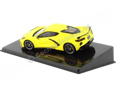 Cochesdemetal.es 2020 Chevrolet Corvette (C8) Stingray Amarillo 1:43 IXO Models MOC315 2