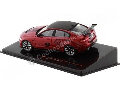 Cochesdemetal.es 2017 Jaguar XE SV Project 8 Granate 1:43 IXO Models MOC300 2