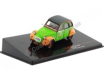 Cochesdemetal.es 1978 Citroen 2 CV Verde/Naranja 1:43 IXO Models CLC374N