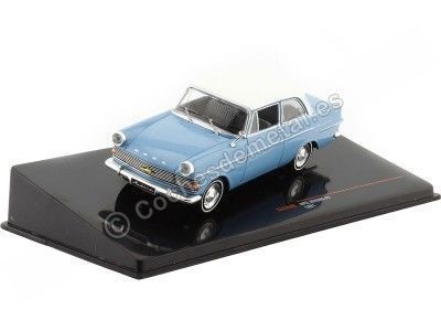 Cochesdemetal.es 1961 Opel Rekord P2 Azul/Blanco 1:43 IXO Models CLC360N