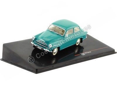 Cochesdemetal.es 1955 Skoda 440 Spartak Azul Turquesa 1:43 IXO Models CLC407N