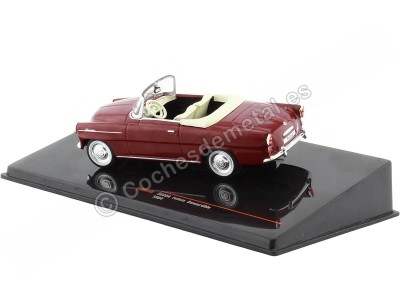 Cochesdemetal.es 1959 Skoda Felicia Roadster Granate 1:43 IXO Models CLC388N 2